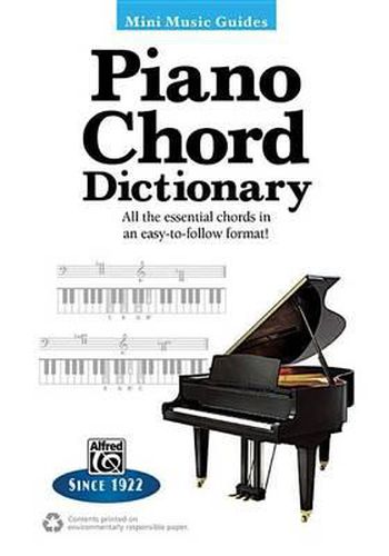 Cover image for Mini Music Guides: Piano Chord Dictionary