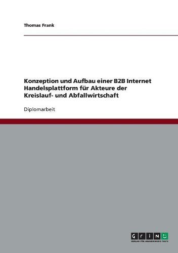 Konzeption Und Aufbau Einer B2B Internet Handelsplattform Fur Akteure Der Kreislauf- Und Abfallwirtschaft