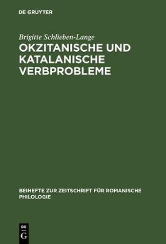Cover image for Okzitanische und katalanische Verbprobleme