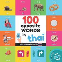 Cover image for 100 opposite words in thai