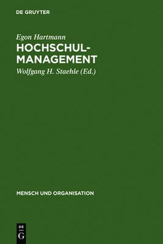 Cover image for Hochschulmanagement: Informationssysteme Fur Die Hochschulorganistion