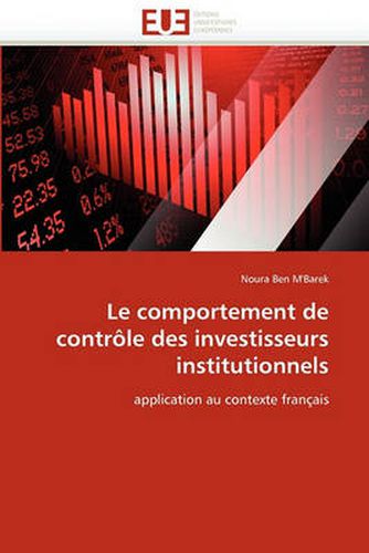 Cover image for Le Comportement de Controle Des Investisseurs Institutionnels