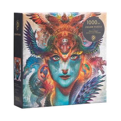 Cover image for Dharma Dragon (Android Jones Collection) 1000 Piece Jigsaw Puzzle