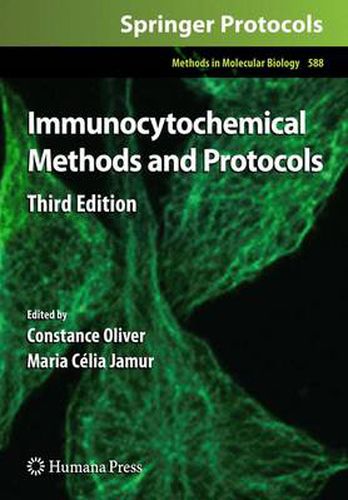 Cover image for Immunocytochemical Methods and Protocols