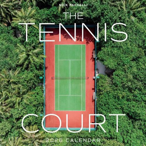 The Tennis Court Wall Calendar 2026