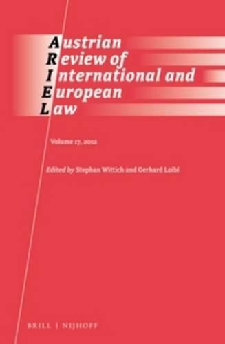 Cover image for Austrian Review of International and European Law, Volume 17 (2012)