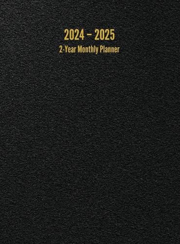 2024 - 2025 2-Year Monthly Planner