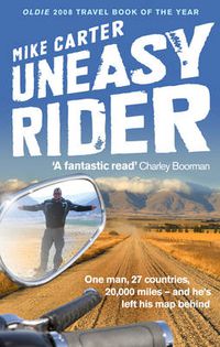 Cover image for Uneasy Rider: Travels Through a Mid-life Crisis