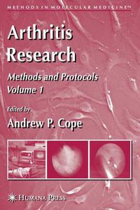 Cover image for Arthritis Research: Volume 1: Methods and Protocols