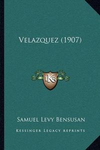 Cover image for Velazquez (1907)