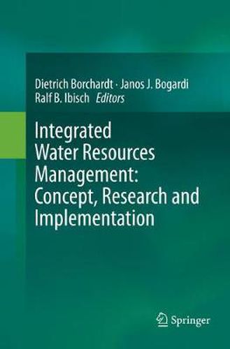 Cover image for Integrated Water Resources Management: Concept, Research and Implementation