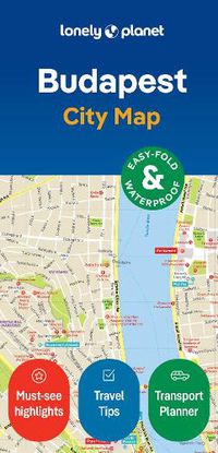 Cover image for Lonely Planet Budapest City Map