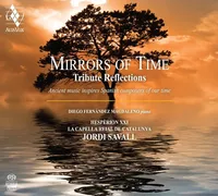 Cover image for Mirrors of Time: Tribute Reflections – Ancient Music Inspires Spanish Composers of Our Time 