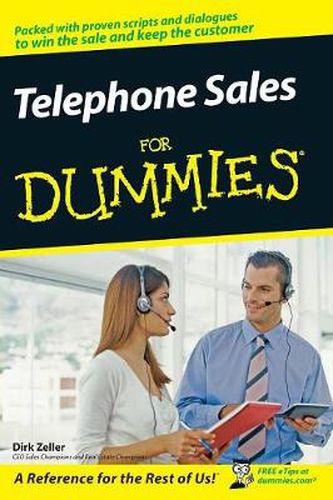 Cover image for Telephone Sales For Dummies