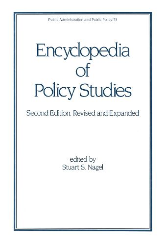 Cover image for Encyclopedia of Policy Studies, Second Edition,