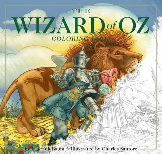 Cover image for The Wizard of Oz Coloring Book: The Classic Edition