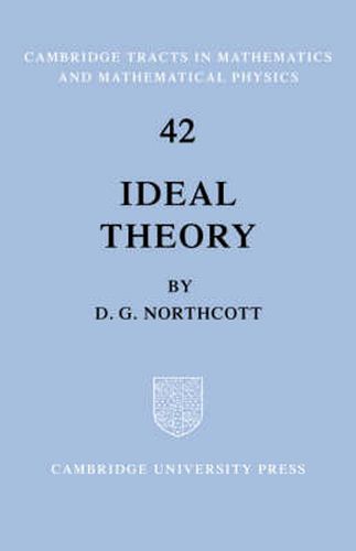 Cover image for Ideal Theory