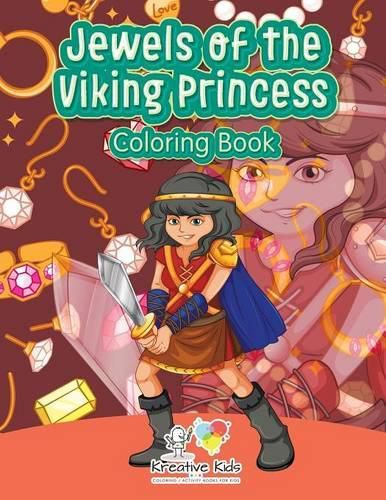 Cover image for Jewels of the Viking Princess Coloring Book