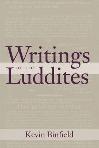 Cover image for Writings of the Luddites