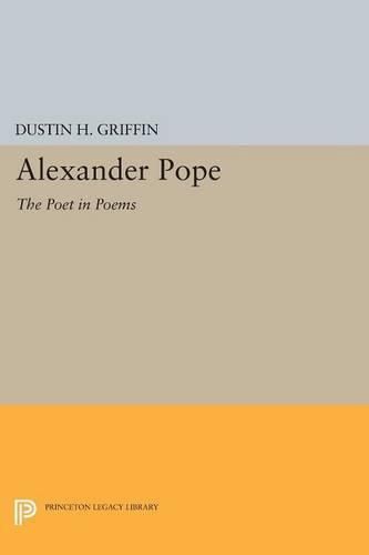 Cover image for Alexander Pope: The Poet in Poems