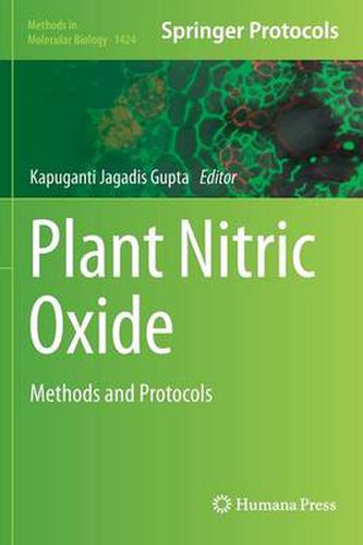 Cover image for Plant Nitric Oxide: Methods and Protocols