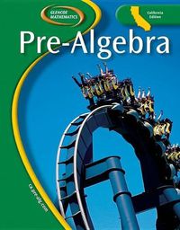 Cover image for Pre-Algebra, California Ediiton