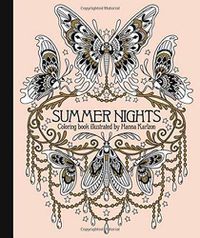 Cover image for Summer Nights Coloring Book