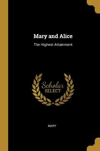 Cover image for Mary and Alice