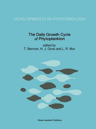 Cover image for The Daily Growth Cycle of Phytoplankton: Proceedings of the Fifth International Workshop of the Group for Aquatic Primary Productivity (GAP), held at Breukelen, The Netherlands 20-28 April 1990