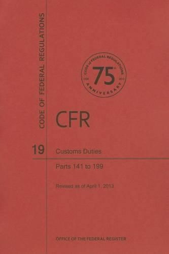 Cover image for Customs Duties, Parts 141 to 199