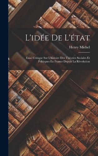 Cover image for L'idee De L'etat