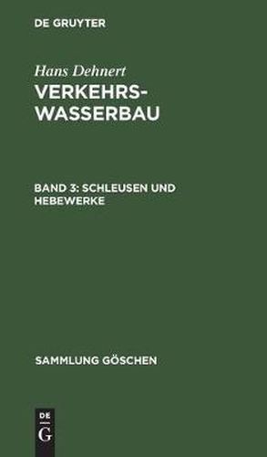 Cover image for Schleusen und Hebewerke