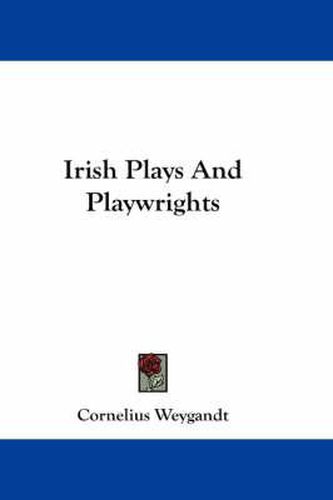 Irish Plays And Playwrights