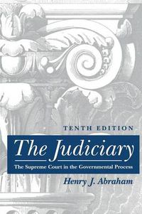 Cover image for The Judiciary: Tenth Edition