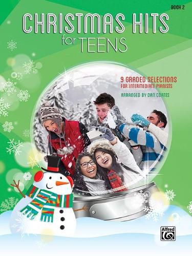 Cover image for Christmas Hits for Teens, Bk 2: 9 Graded Selections for Intermediate Pianists