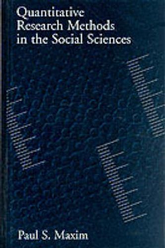 Cover image for Quantitative Research Methods in the Social Sciences