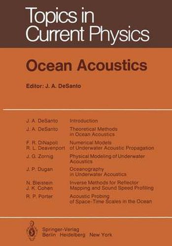 Cover image for Ocean Acoustics