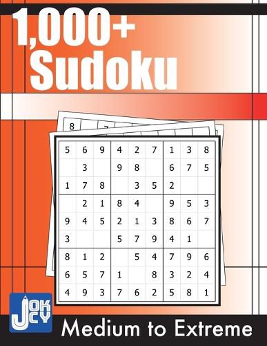 Cover image for 1000+ Sudoku: Medium, Hard, Expert and Extreme Puzzles for Adults