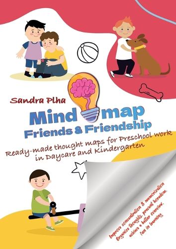 Cover image for KitaFix-Mindmap Friends & Friendship (Ready-made thought maps for Preschool work in Daycare and Kindergarten)