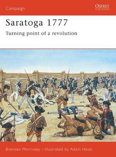 Cover image for Saratoga 1777: Turning Point of a Revolution