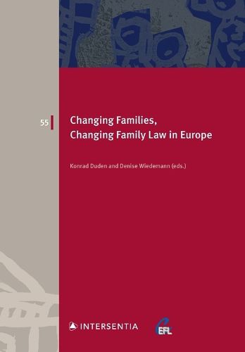 Cover image for Changing Families, Changing Family Law in Europe