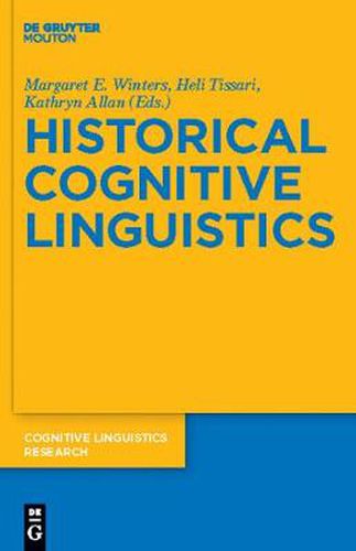 Cover image for Historical Cognitive Linguistics