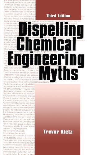 Cover image for Dispelling Chemical Engineering Myths