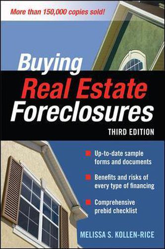 Cover image for BUYING REAL ESTATE FORECLOSURES 3/E