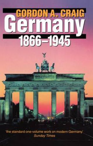 Cover image for Germany 1866-1945