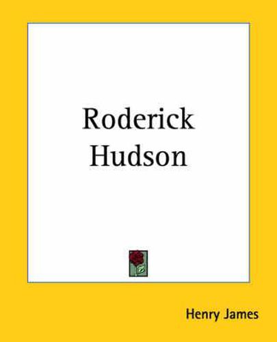 Cover image for Roderick Hudson