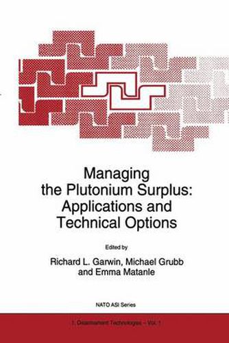 Cover image for Managing the Plutonium Surplus: Applications and Technical Options