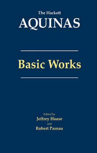 Cover image for Aquinas: Basic Works: Basic Works