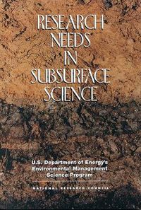 Cover image for Research Needs in Subsurface Science