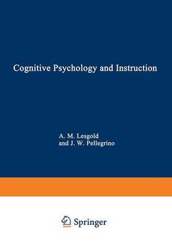 Cover image for Cognitive Psychology and Instruction